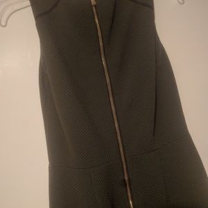 Rachel Roy olive green sleeveless dress